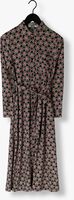 Multi COLOURFUL REBEL Midi jurk DALIA GRAPHIC FLOWER MAXI SHIRT DRESS