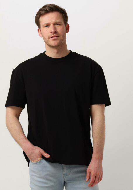 PURE PATH T-shirt TSHIRT WITH BACK PRINT AND SMALL FRONTPRINT en noir - large