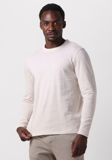 PROFUOMO T-shirt T-SHIRT LONG SLEEVE en beige - large