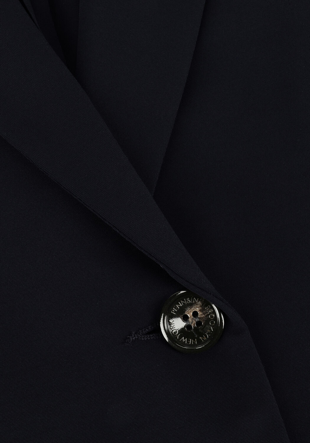 PENN & INK Manteau S23N139 Bleu fonc&eacute; - large