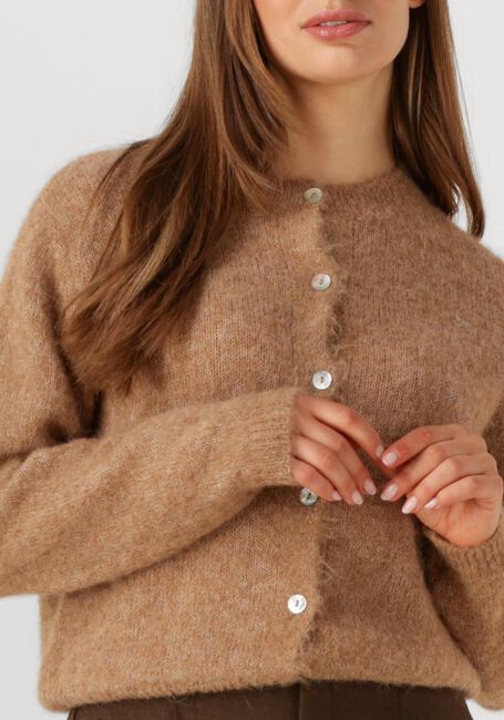 Camel BY-BAR Trui CLEO NATURAL CARDIGAN - large
