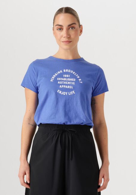 PENN & INK T-shirt T-SHIRT PRINT en bleu - large