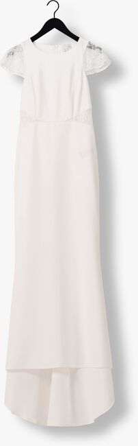 Y.A.S.  YASCHRISTA CS MAXI TRAIN DRESS en blanc - large