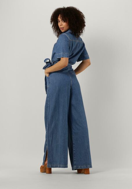 Blauwe SCOTCH & SODA Jumpsuit ZIP FRONT RETRO INSPIRED JUMPSUIT - INDIGO - large