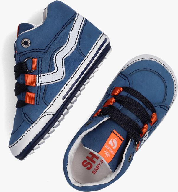 SHOESME BP21S055 Chaussures bébé en bleu - large