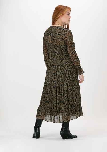 Olijf CIRCLE OF TRUST Midi jurk SIERRA DRESS - large