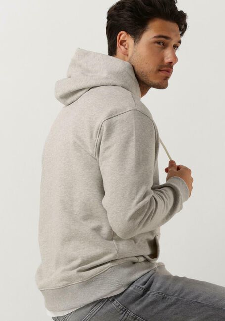 SCOTCH & SODA Chandail ESSENTIAL LOGO BADGE HOODIE Gris clair - large