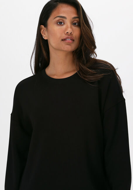 Zwarte MSCH COPENHAGEN Mini jurk IMA SWEAT DRESS - large