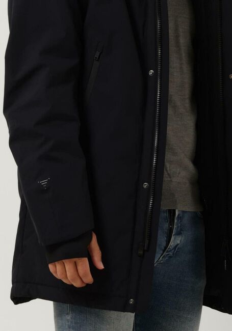 KRAKATAU Veste matelassé QM374 en noir - large