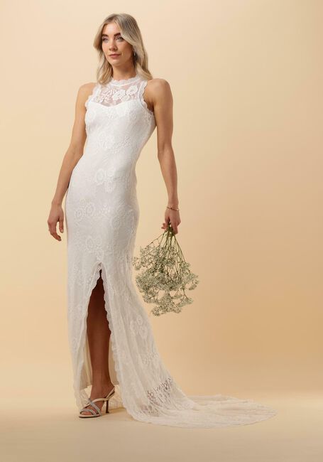 Witte Y.A.S.  YASJAKOBE SL MAXI DRESS - CELEB - large
