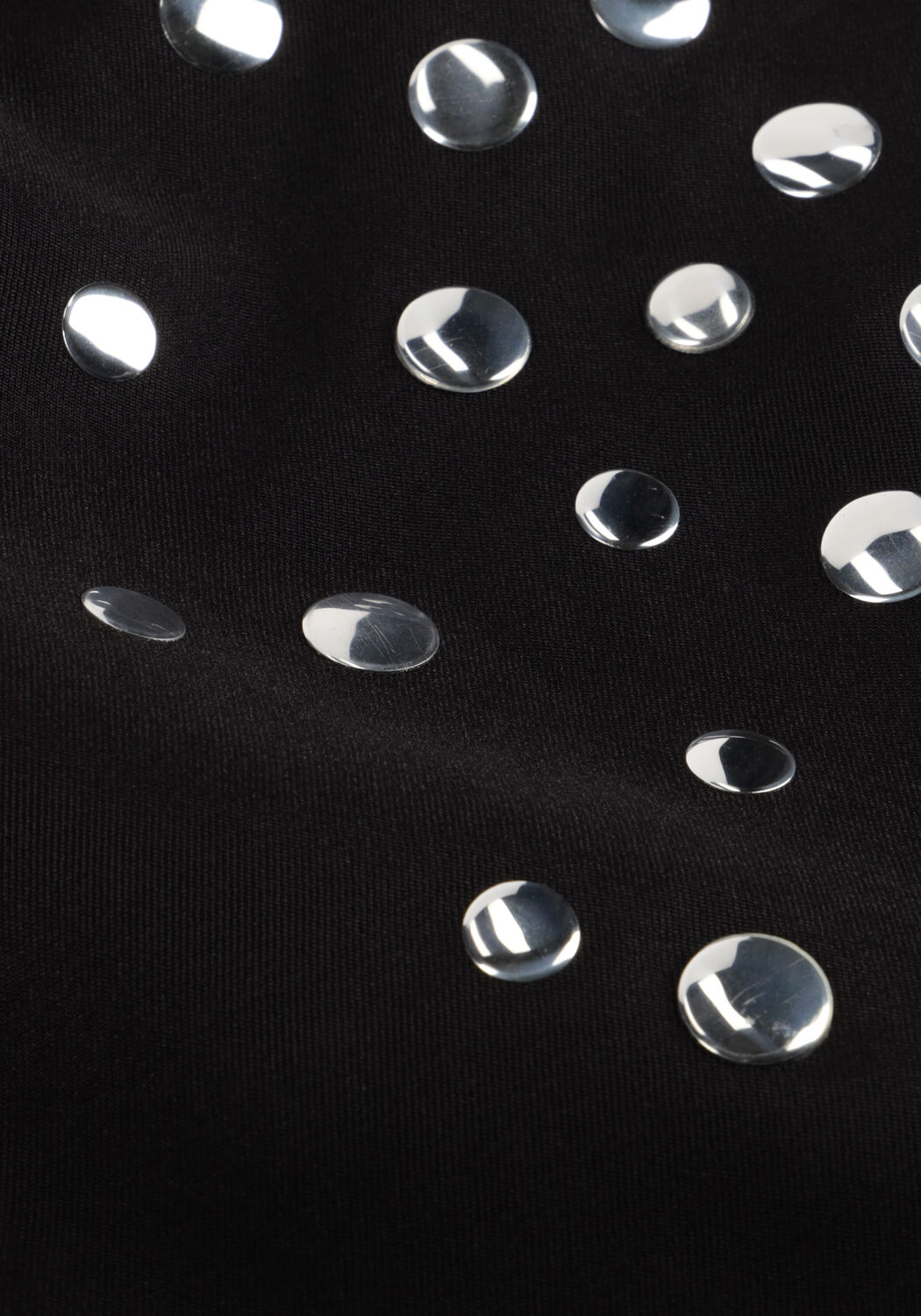 Zwarte ALIX MINI Korte broek WOVEN STUDS SHORT - large