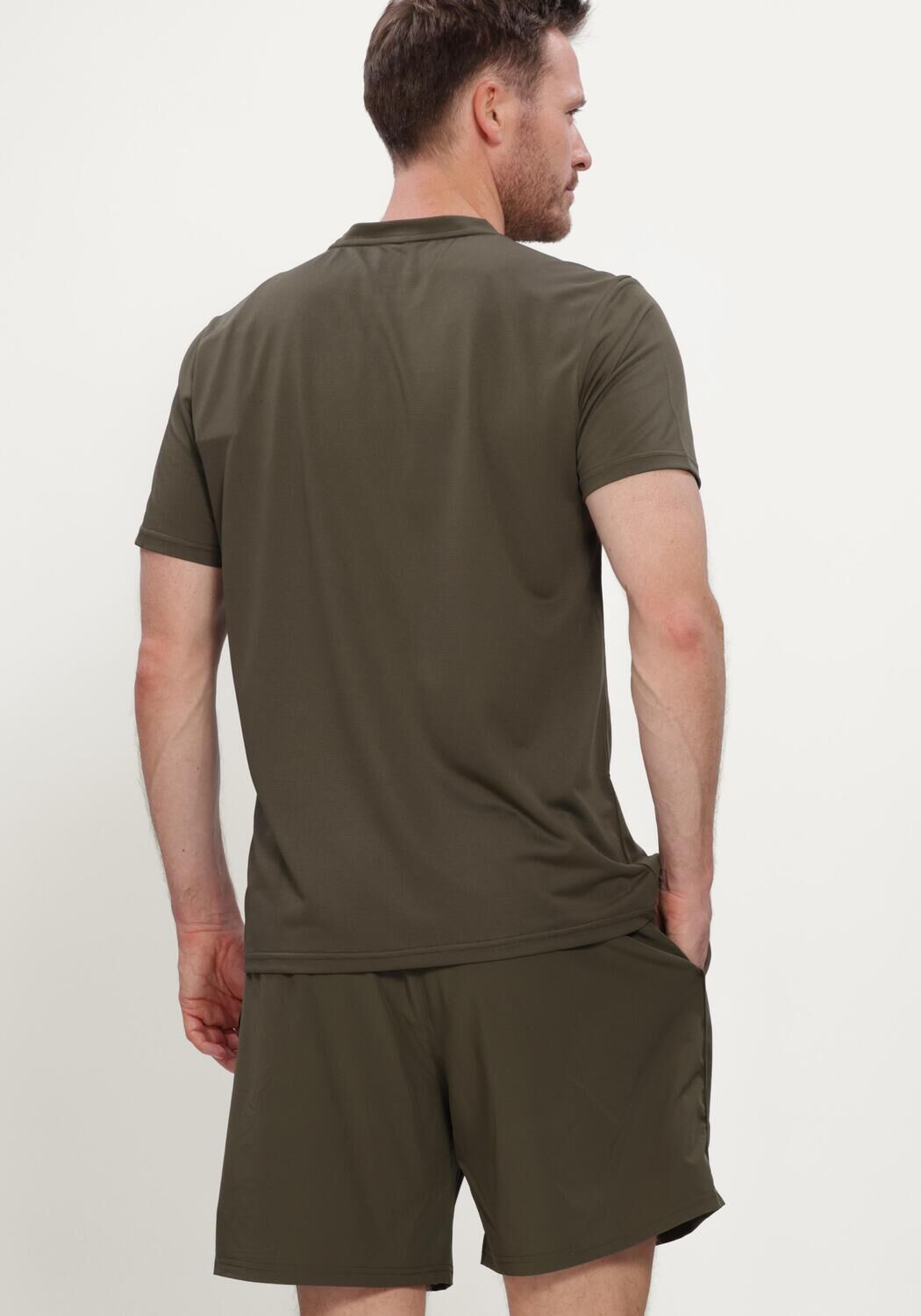 Groene AIRFORCE Polo / T-shirt EASTON SPORT T-SHIRT - large