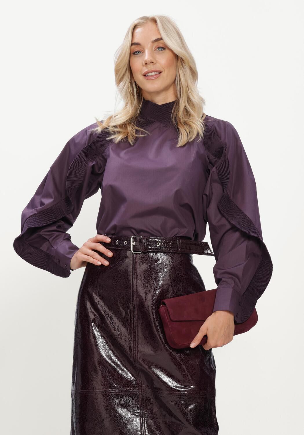 COPENHAGEN MUSE CMPLEAT-BLOUSE Blouses en violet - large