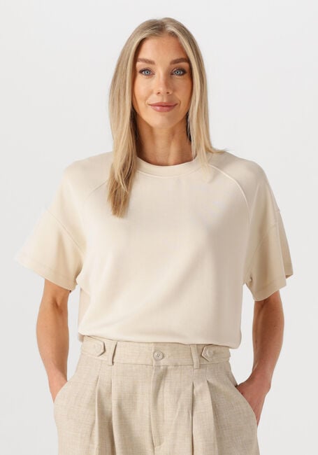 SUMMUM T-shirt BOXY SLEEVELESS TOP SCUBA Écru - large
