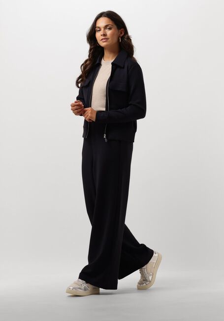 Donkerblauwe INWEAR Wijde broek GINCENTIW PANTS - large