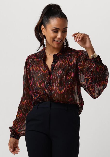 AAIKO ZOYA GLITTER IKAT VIS 510 BLOUSES Blouses en violet - large