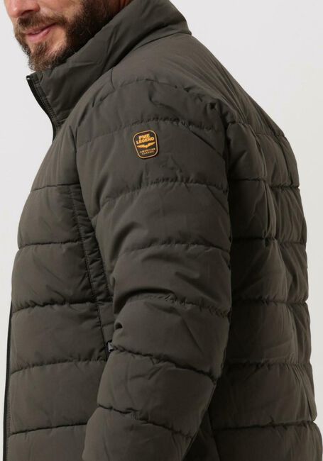 Groene PME LEGEND Gewatteerde jas SHORT JACKET AIRGENEER PERFOR STRETCH - large