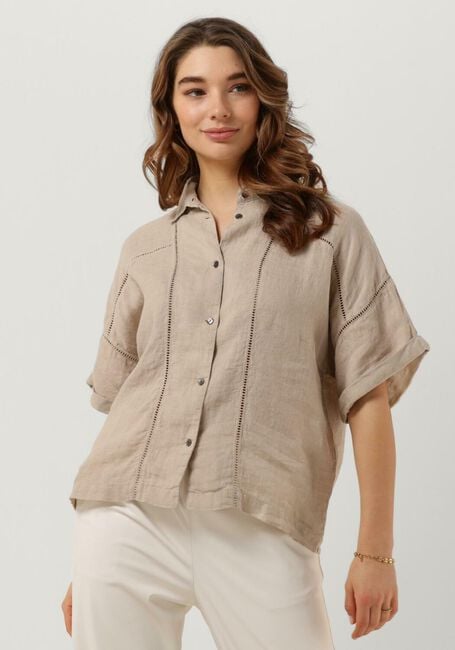 KNIT-TED Blouse KATE Sable - large