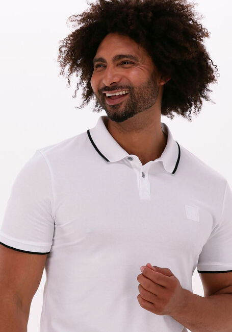BOSS ORANGE Polo PASSERTIP en blanc - large