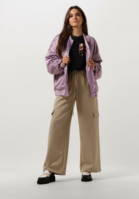 Zwarte REFINED DEPARTMENT T-shirt BRUNA Zwarte REFINED DEPARTMENT T-shirt BRUNA - large