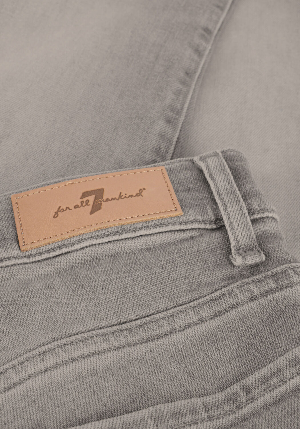 7 FOR ALL MANKIND Slim fit jeans ROXAN ANKLE LUXE VINTAGE MOONLIT en gris - large