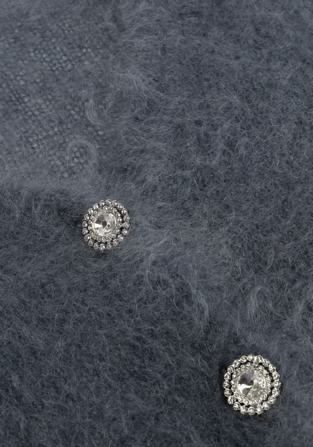 Donkergrijze AMAYA AMSTERDAM Vest ROOS KNITWEAR - large