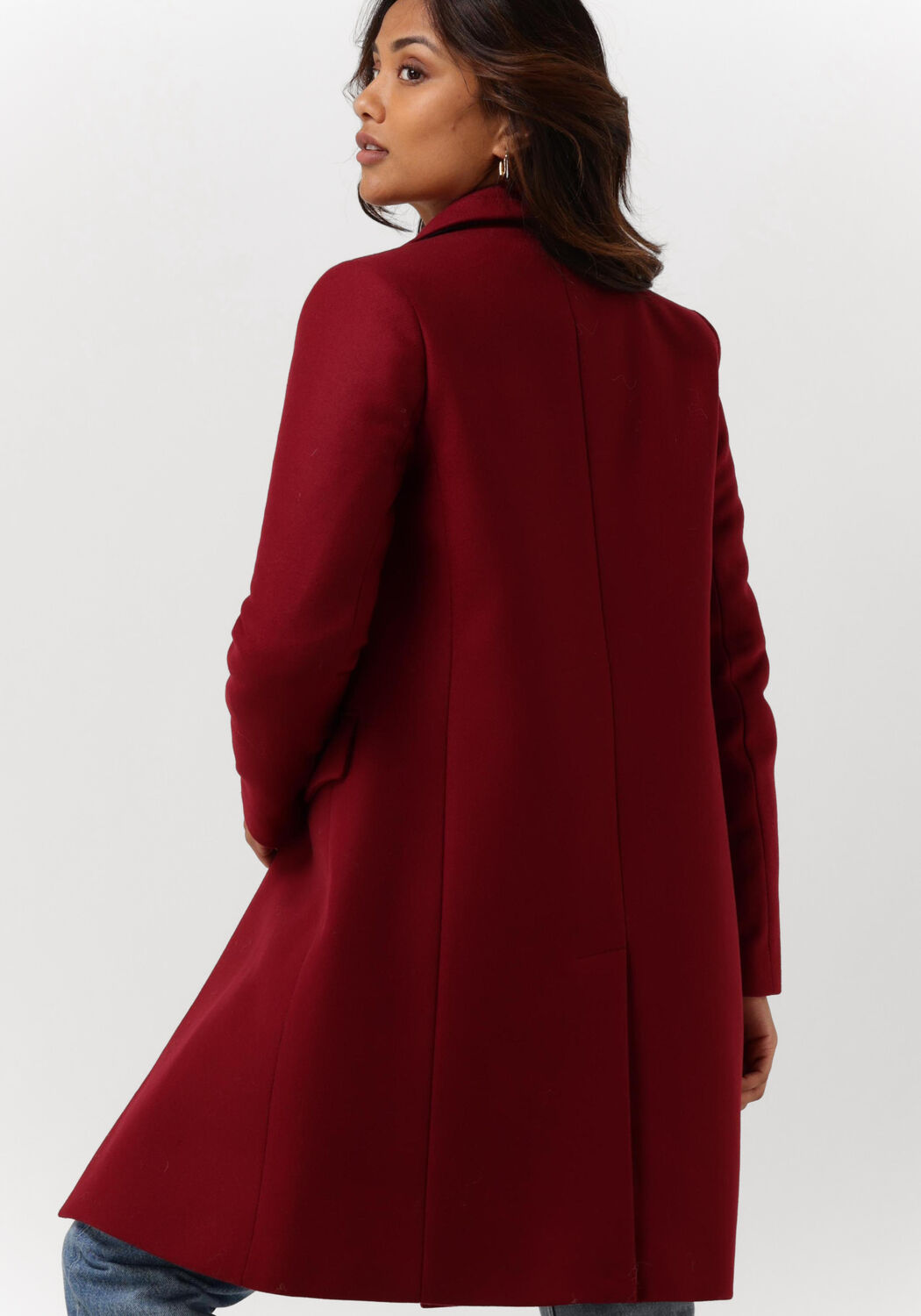 Manteau tommy new arrivals hilfiger femme rouge