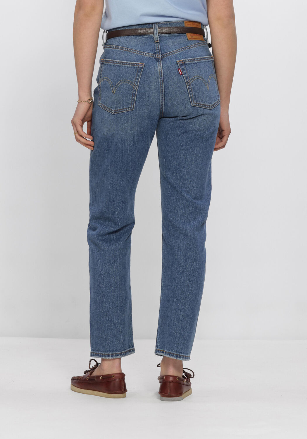 LEVI'S 501 CROP Jeans Bleu clair - large