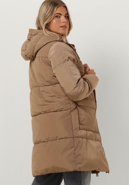NOTRE-V Veste matelassé PUFFER COAT MIDI en camel - large
