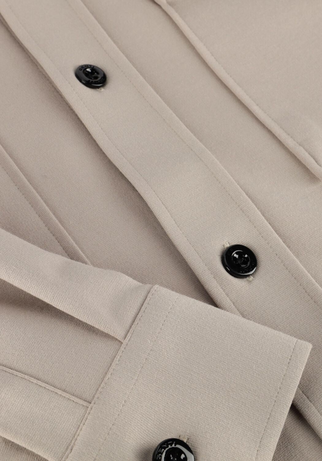 GENTI Surchemise MIDTOWN RELAXED FIT en beige - large