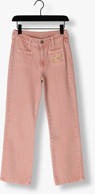 Roze LIKE FLO Wide jeans WIDE LEG DENIM WITH EMBROIDERY - large