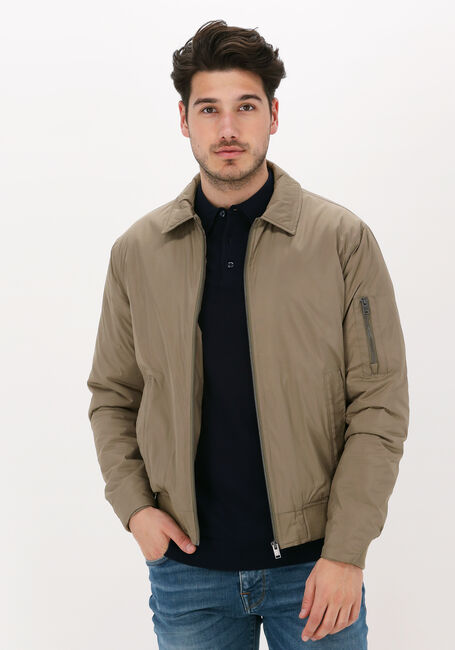 Olijf SELECTED MEN Jack SLHROYCE SHORT JKT B NOOS - large