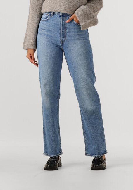 LEVI'S Straight leg jeans RIBCAGE FULL LENGHT DANCE AROUND en bleu - large