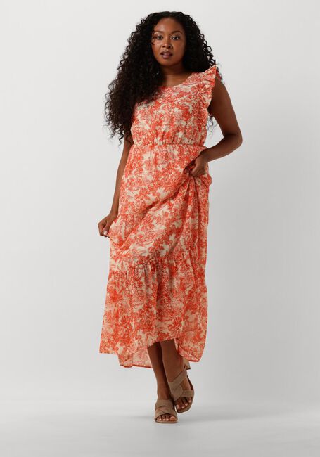 AMAYA AMSTERDAM Robe midi DELIA en orange - large