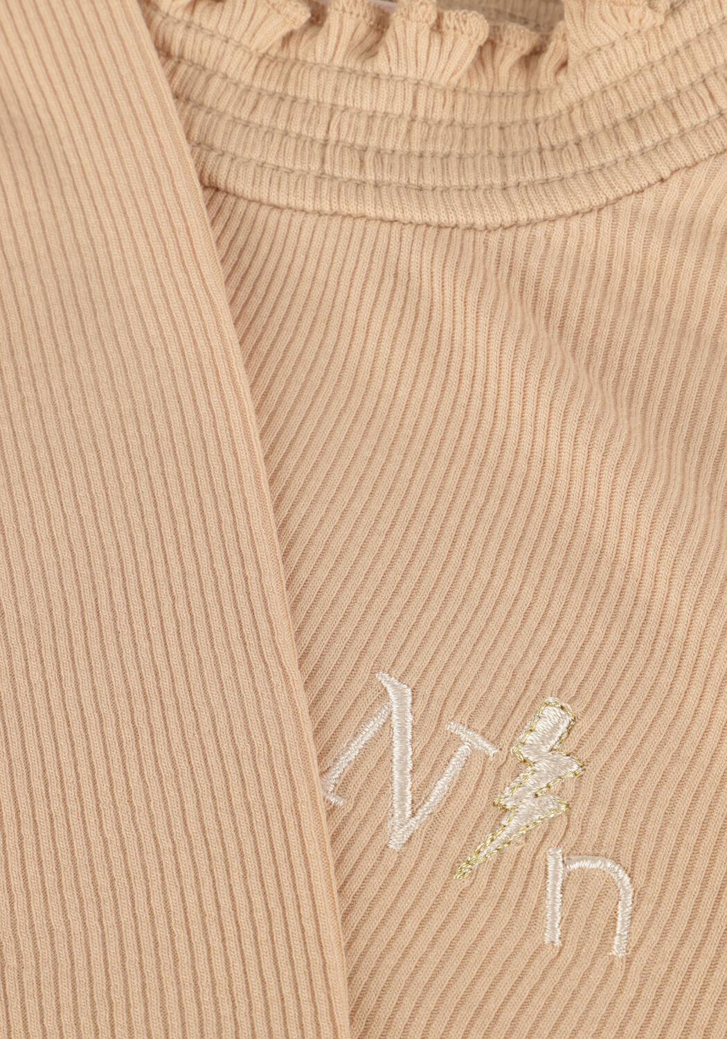 NONO KOSS RIB SHIRT Hauts & T-shirts en beige - large