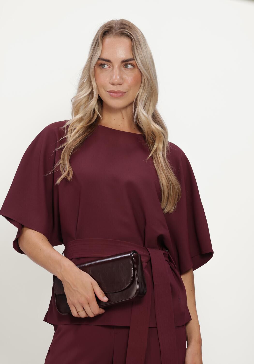 MOS MOSH MMRIKALA MILEY BLOUSE Blouses Bordeaux - large