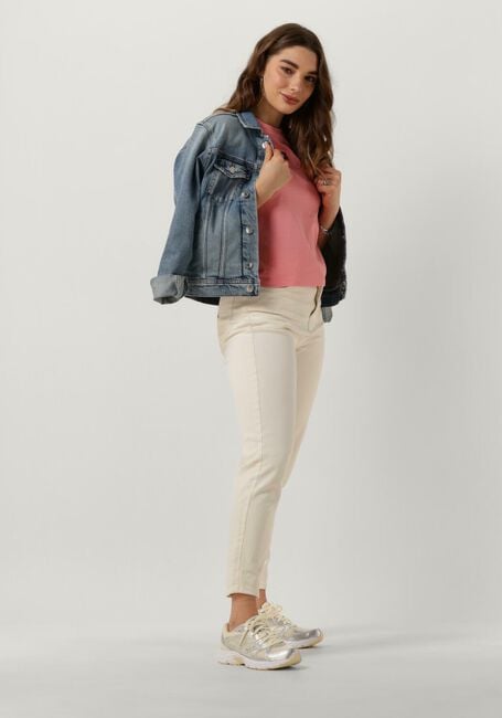 Roze TOMMY JEANS T-shirt TJW BXY BADGE TEE Roze TOMMY JEANS T-shirt TJW BXY BADGE TEE - large