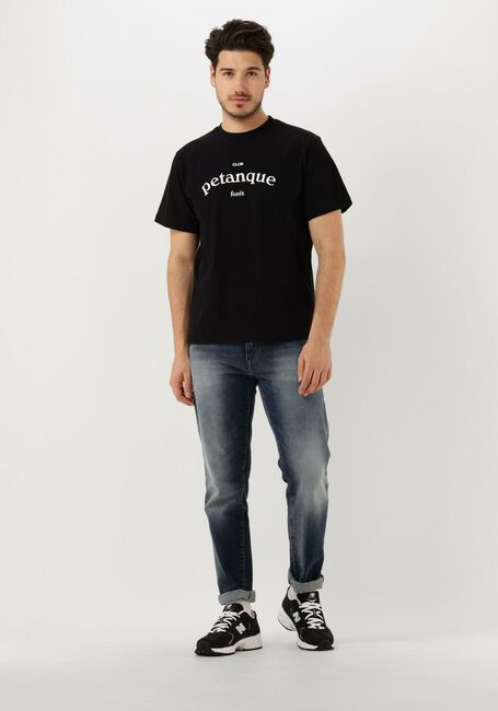 FORÉT T-shirt PETANQUE en noir - large