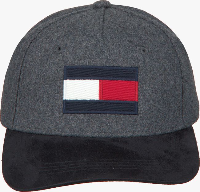 TOMMY HILFIGER Casquette BIG FLAG CAP en gris  - large