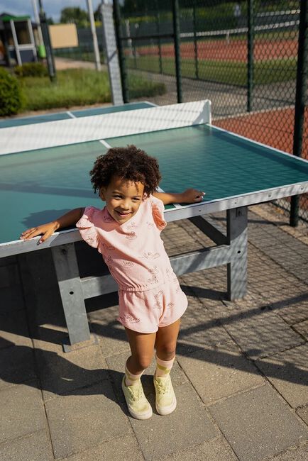 Sproet & Sprout Combishorts RUFFLE JUMPSUIT Rose clair - large