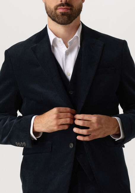 SELECTED HOMME Gilet SLHREG-DUCA CORDUROY Bleu foncé - large