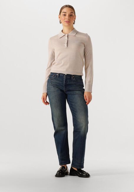 LEVI'S Straight leg jeans 501 90'S EDUCATE IN ARTS SELVEDGE en bleu - large