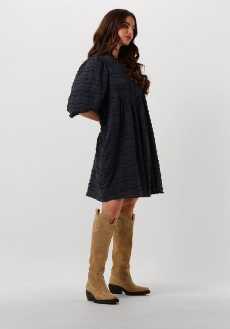 CO'COUTURE Mini robe WAVEDING MIDI PUFF DRESS Bleu foncé - large