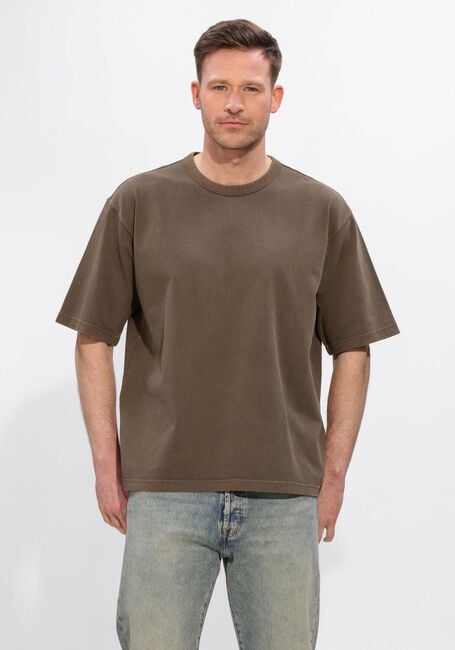 Bruine LEVI'S T-shirt HEAVYWEIGHT LOOSE TEE - large