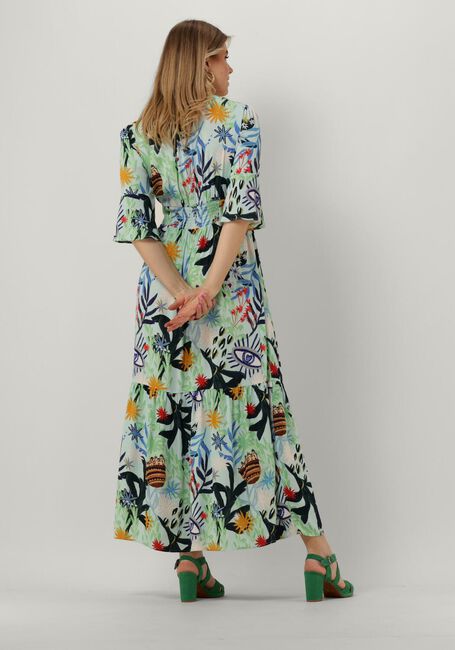 POM AMSTERDAM Robe maxi DRESS LIV 7328 en bleu - large