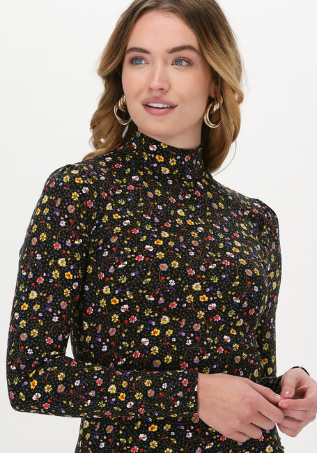 Multi COLOURFUL REBEL Top NEYO SMALL FLOWER PEACHED TURT - large