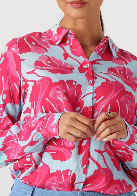 Multi POM AMSTERDAM  BLOUSE MILA URBAN FLORA BLUE - large