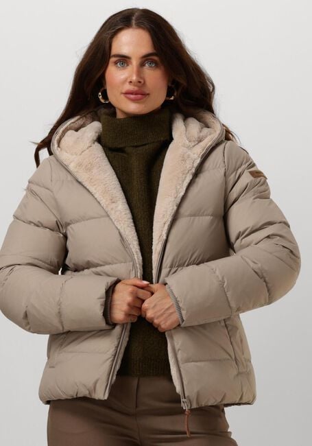 MOSCOW Veste matelassé 07-08-OGMUNDAF en taupe - large