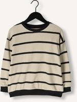 Beige PLAY UP Trui STRIPED JERSEY SWEATER - medium
