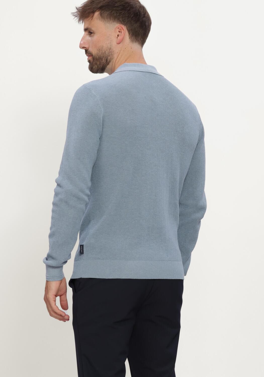 SAINT STEVE Polo SANDER-S Bleu clair - large